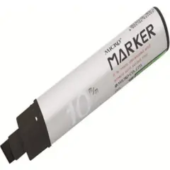 Micro Markör Permanent 10 MM Kesik Uçlu Siyah MMP-1001