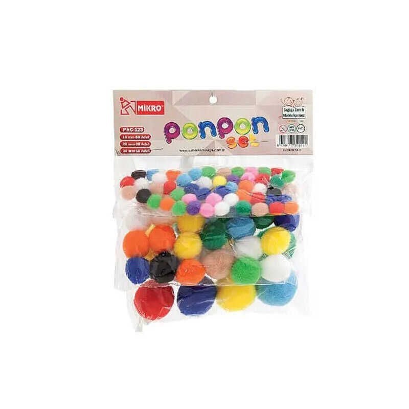MİKRO PFG-123 FOSFORLU PONPON SET(10-20-30)