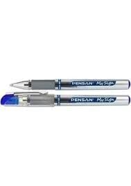 PENSAN MY SIGN JEL ROLLER KALEM MAVİ-(1mm-)