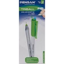 PENSAN TRIBALL TÜKENMEZ KALEM AÇIK YEŞİL 12.Lİ