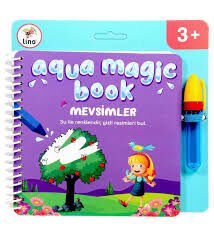LİNO AQUA MAGİC BOOK MEVSİMLER (SİHİRLİ BOYAMA KİTABI)