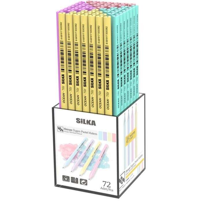 Silka OCEAN PASTEL ÜÇGEN KURŞUN KALEM