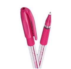 PENSAN 2800 PEMBE JELY GLITTER SİMLİ JEL KALEM