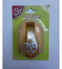 Bu-Bu Perfaratör ( Delgeç ) Şekilli 3D Kalp BUBU-DE0020