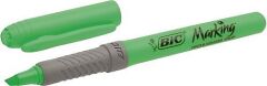 Bic Fosforlu Kalem Brite Line Grip Yeşil Kalem Tipi