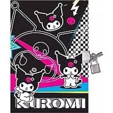 Kuromi 14*20 80 Yp.Kilitli Hatıra Defteri