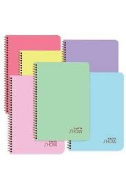 Keskin A4 200 Yp.Kar. PP Kp.Spiralli Pastel Show Defter