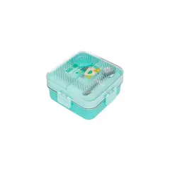 FİXPOİNT PASLANMAZ ÇELİK BESLENME KABI MAVİ