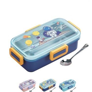 FİXPOİNT PASLANMAZ ÇELİK BESLENME KABI PEMBE