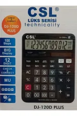 CSL MJ-120D PLUS HESAP MAKİNESİ