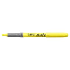 Bic Fosforlu Kalem Brite Line Grip SARI Kalem Tipi