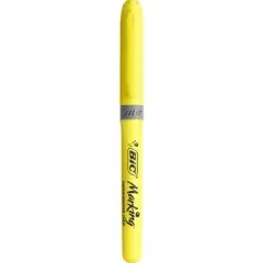 Bic Fosforlu Kalem Brite Line Grip SARI Kalem Tipi