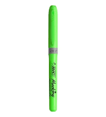 Bic Fosforlu Kalem Brite Line Grip YEŞİL Kalem Tipi