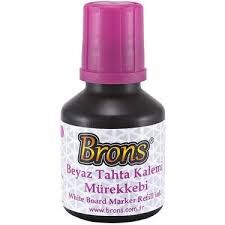 BRONS TAHTA KALEMİ MUREKKEBİ PEMBE 30CC