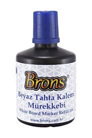 BRONS TAHTA KALEMİ MUREKKEBİ 100 CC MAVİ
