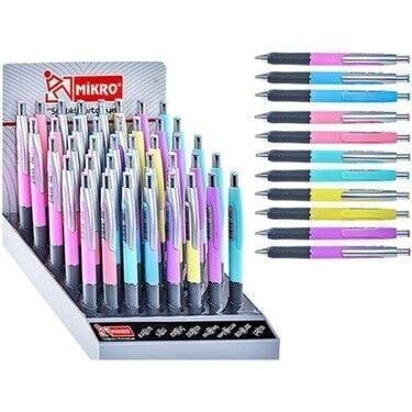 MİKRO MP665-50 PASTE1 VERSATİ1 KA1EM  0,7MM PEMBE