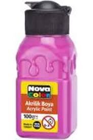 N.COLOR AKRİLİK BOYA SİSE 100 GR PEMBE