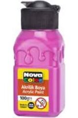 N.COLOR AKRİLİK BOYA SİSE 100 GR PEMBE
