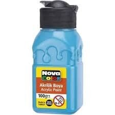 N.COLOR AKRİLİK BOYA SİSE 100 GR TURKUAZ