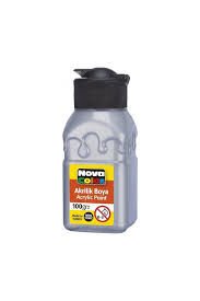 N.COLOR AKRİLİK BOYA SİSE 100 GR GUMUS