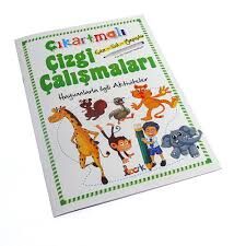 Hayvanlarla İlgili Aktiviteler Çıkartmalı Çizgi Çalışmaları Kollektif Ema Çocuk