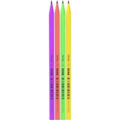 SİLKA KALY TETRA ÜÇGEN NEON KURŞUN KALEM
