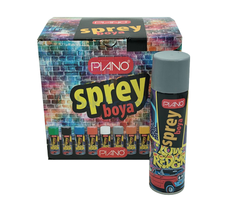 PIANO 200ml SPREY BOYA GRİ