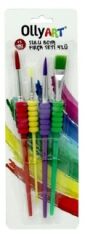 OLLYART BLİSTERLİ FIRÇA SETİ 4'LÜ