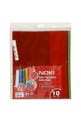 NOKİ HAZIR YAPIŞKANLI KİTAP KABI 10 LU KARIŞIK