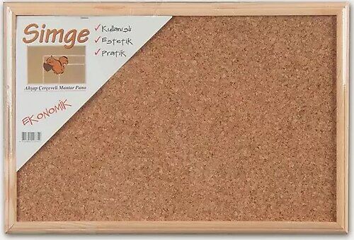 SİMGE 45X60 MANTAR PANO