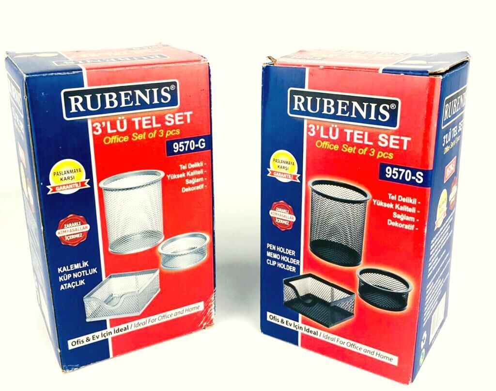 RUBENİS METAL MASAÜSTÜ KALEMLİK