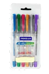 PENSAN MY-KING SİMLİ JEL KALEM 6LI SET