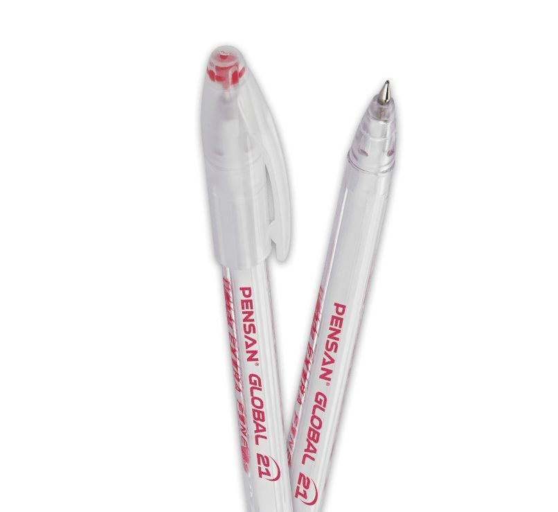 PENSAN GLOBAL TÜKENMEZ KALEM KIRMIZI 0,5 mm