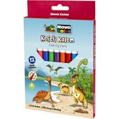 Nova Color Keçeli Kalem 12 Renk