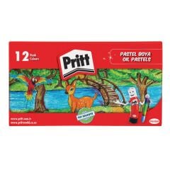 Pritt Pastel Boya Karton Kutu 12 Renk