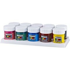 NOVA COLOR Guaj Boya Şişe 10 Renk