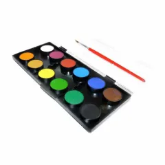 Faber-Castell Sulu Boya 12 Renk Fırça Hediyeli