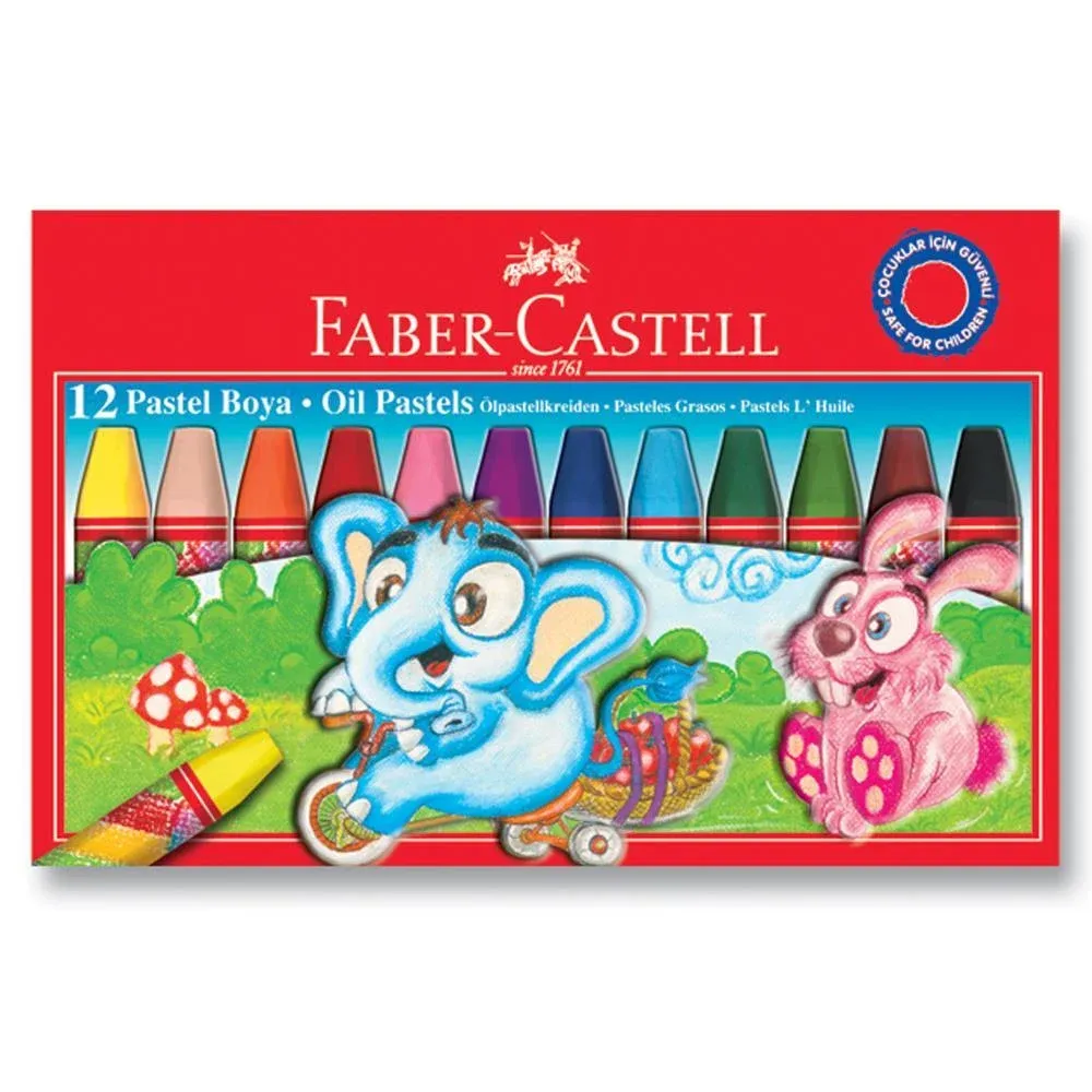 Faber-Castell Pastel Boya 12 Renk