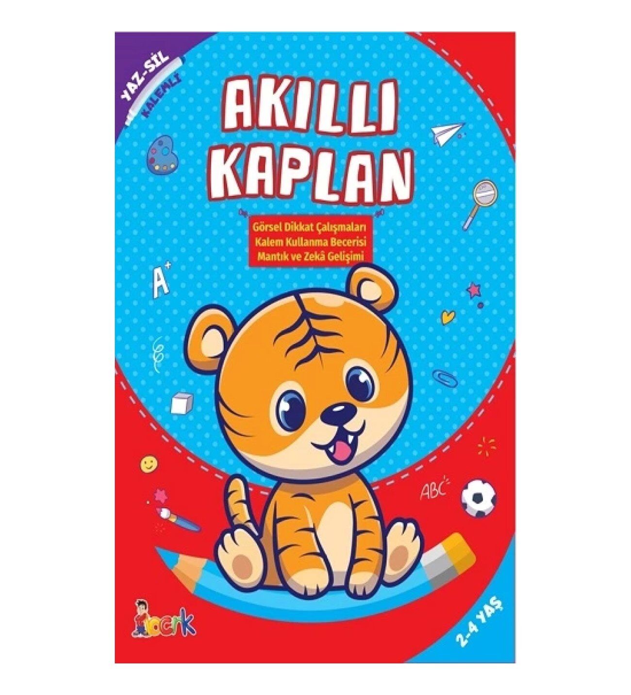 Akıllı Kaplan - Yaz-Sil Kalemli Bıcırık Yayınları