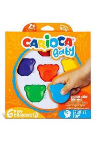 TEDDY BEBEK CRAYONS 6'LI 1+ YAŞ