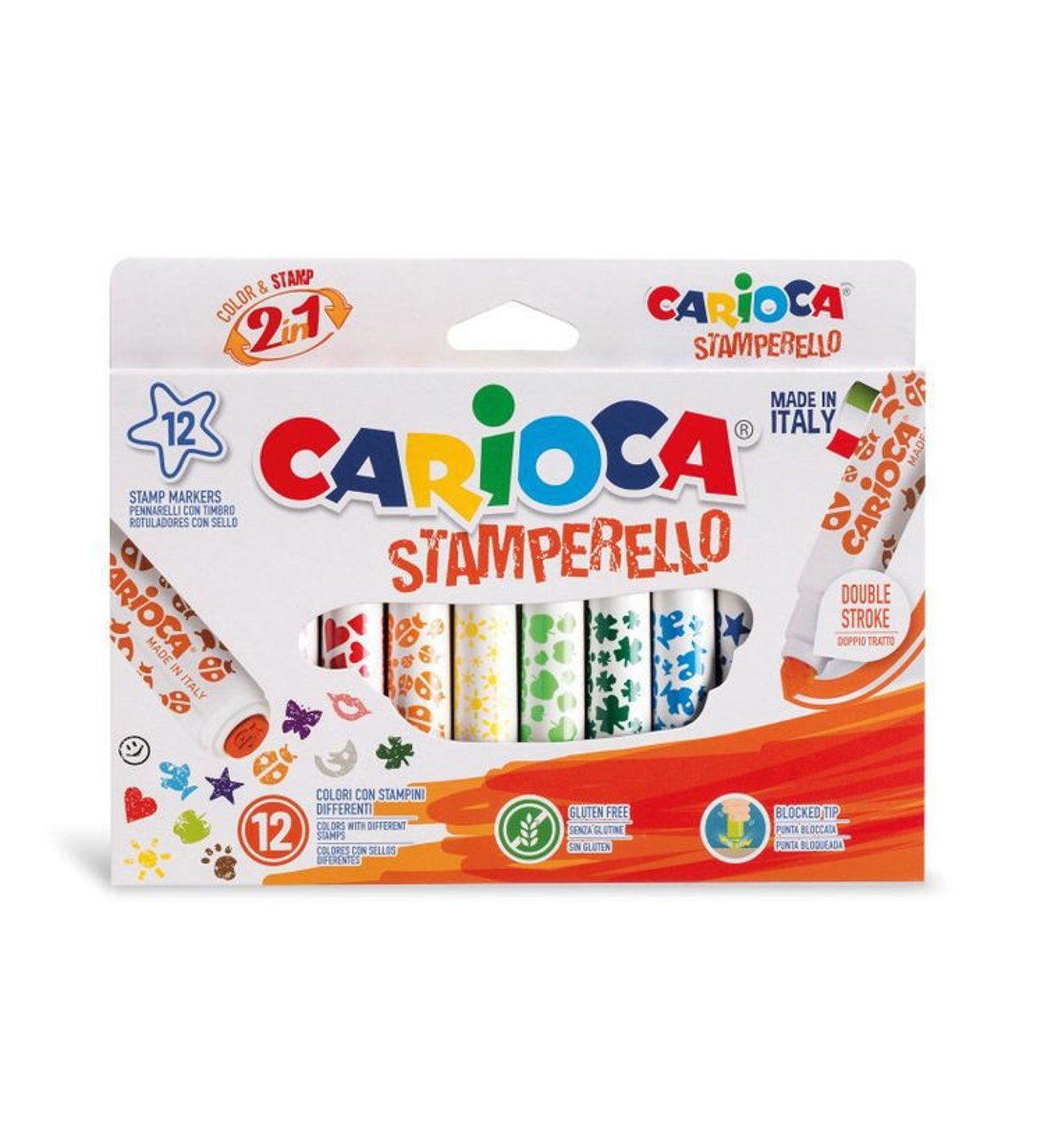 STAMPERELLO KEÇELİ BOYA KALEMİ 12'Lİ
