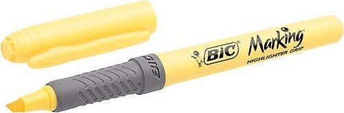 Bic Fosforlu Kalem Brite Line Grip Sarı Kalem Tipi